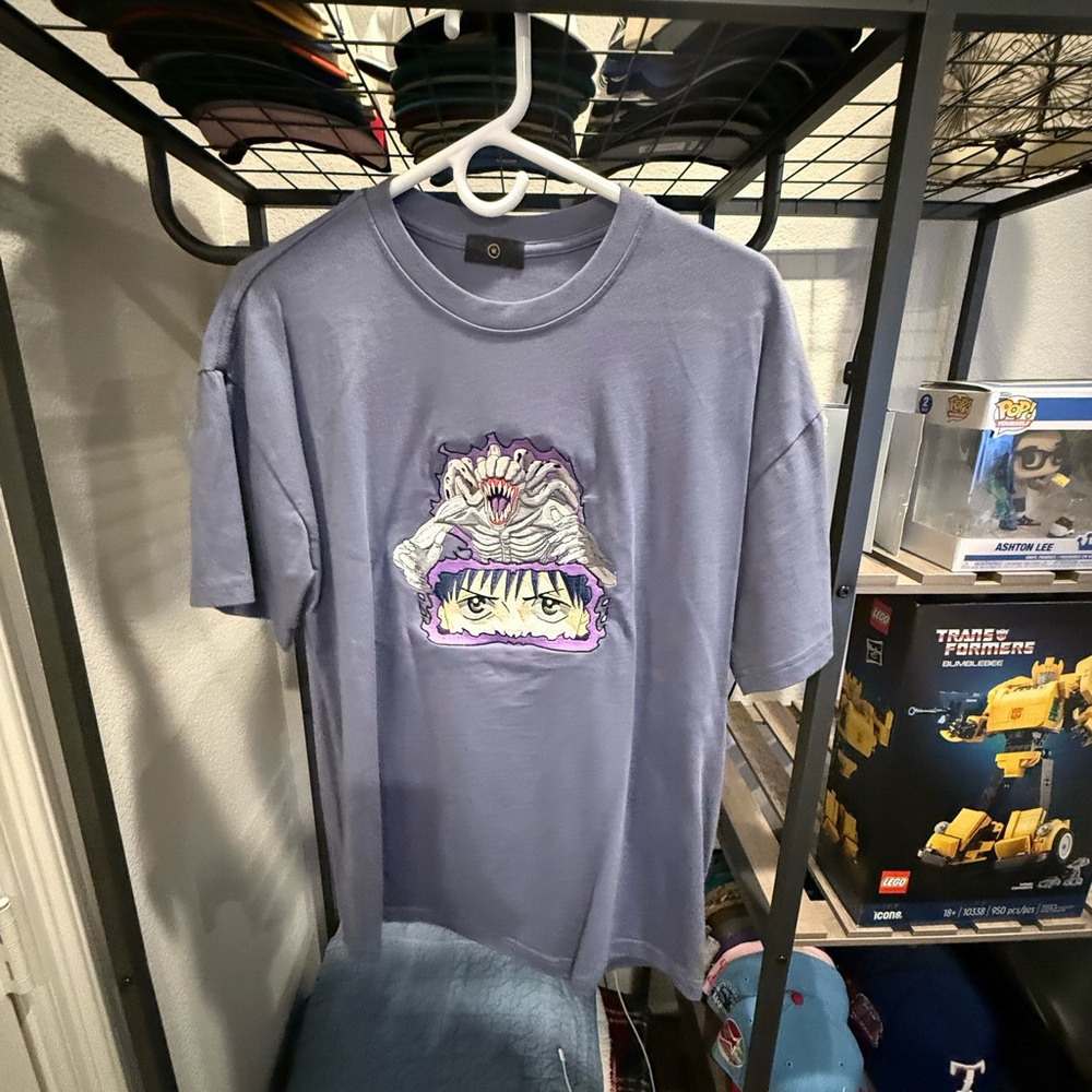 Noble Xin yuta okkotsu Jujutsu Kaisen embroidered shirt